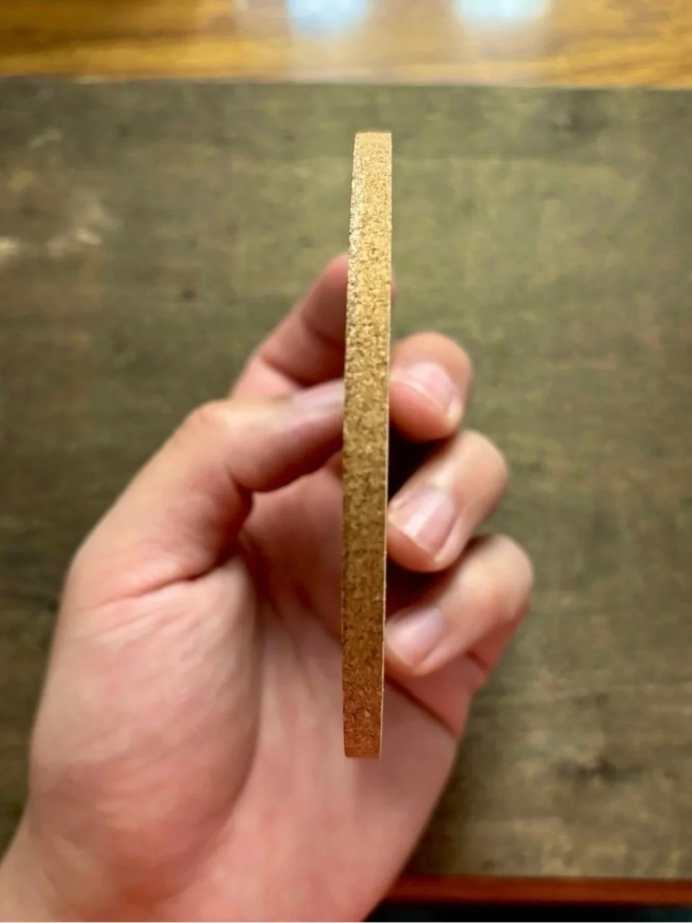 Air Jordan Silhouette Laser Engraved Cork Coaster